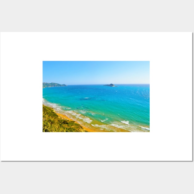 A Greek Landscape, San Stefanos Wall Art by golan22may